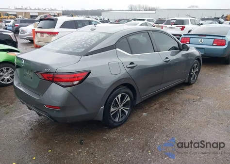 2020 Nissan Sentra Sv Xtronic Cvt from USA, damaged, VIN 3N1AB8CV2LY208933
